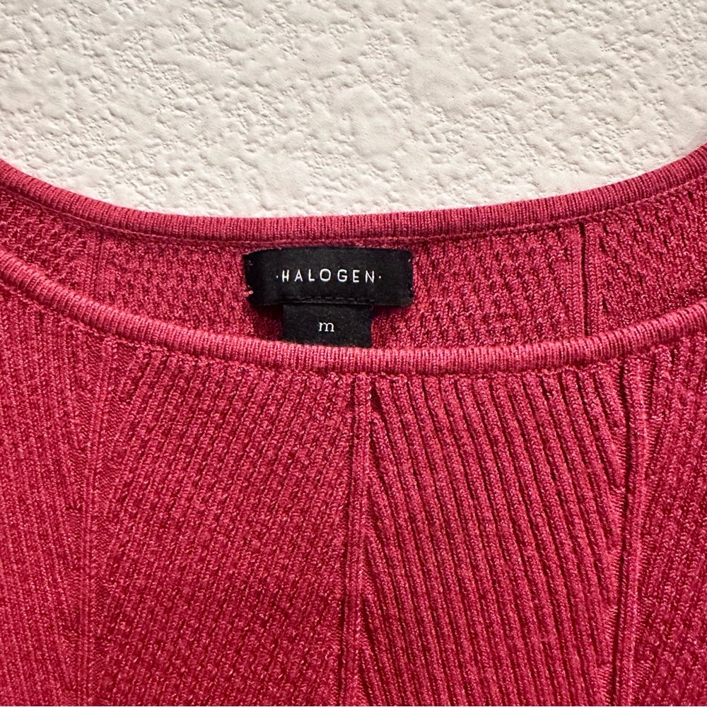 Halogen Transfer Rib Sweater Tank - Picture 3 of 5